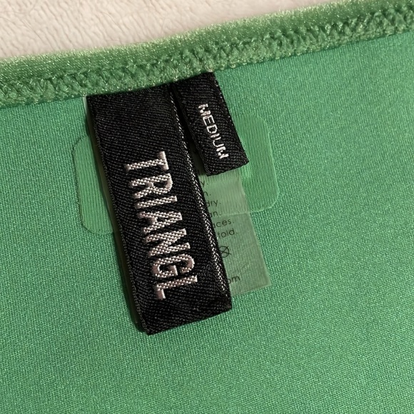 Triangl Green Shimmer Bikini Bottom - Picture 5 of 8